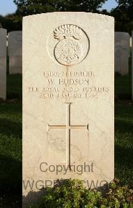 Minturno War Cemetery - Hudson, Wilfred
