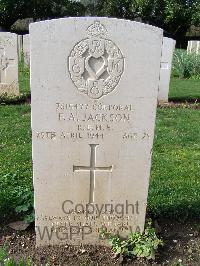 Minturno War Cemetery - Jackson, Frederick Albert