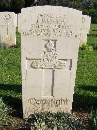 Minturno War Cemetery - Jamieson, John