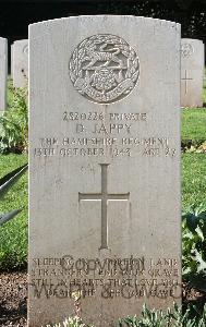 Minturno War Cemetery - Jappy, David