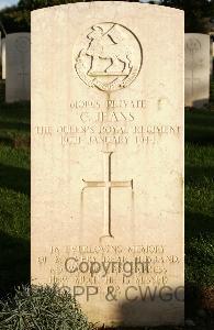 Minturno War Cemetery - Jeans, Charles