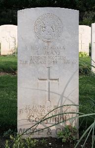 Minturno War Cemetery - Jeans, Charles