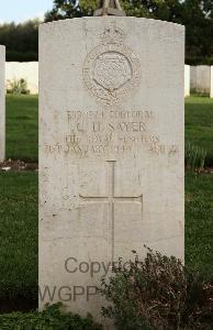 Minturno War Cemetery - Sayer, Clifford Henry