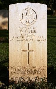 Minturno War Cemetery - Wylie, William