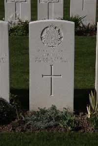 Perth Cemetery (China Wall) - Blair, J