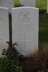 Perth Cemetery (China Wall) - Bowtell, James