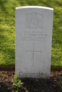Perth Cemetery (China Wall) - Churchman, L J