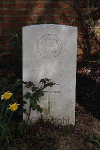 Perth Cemetery (China Wall) - Evans, Anthony