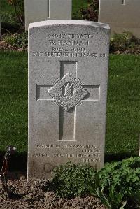 Perth Cemetery (China Wall) - Hannah, W