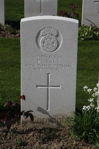Perth Cemetery (China Wall) - Jones, E