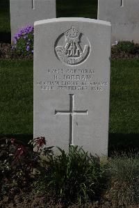 Perth Cemetery (China Wall) - Jordan, R
