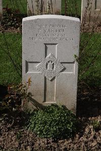 Perth Cemetery (China Wall) - Martin, F