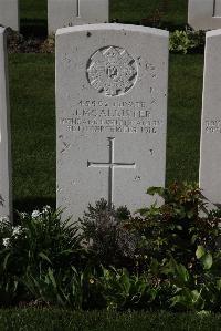 Perth Cemetery (China Wall) - McAllister, J
