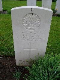 Bedford House Cemetery - Allan, J P