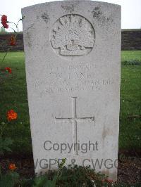 Bedford House Cemetery - Lang, W