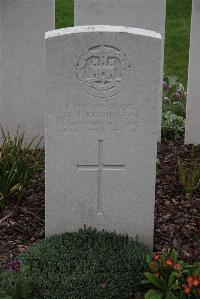 Bedford House Cemetery - Robinson, J A