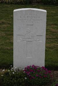 Bedford House Cemetery - Robinson, R H