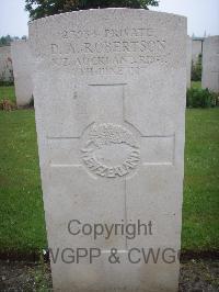 Bedford House Cemetery - Robertson, Duncan Alex