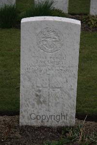 Bedford House Cemetery - Short, J W