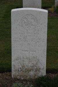 Bedford House Cemetery - Stovold, J