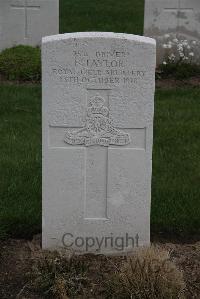 Bedford House Cemetery - Taylor, F