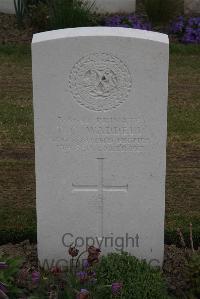 Bedford House Cemetery - Waddell, T C