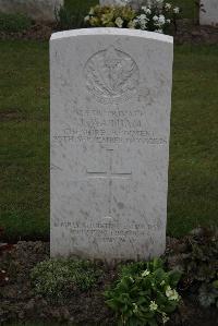 Bedford House Cemetery - Warham, J