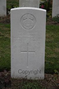 Bedford House Cemetery - Wilson, C