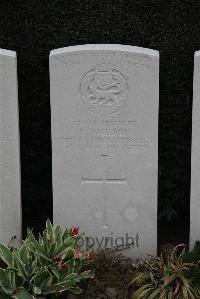 Bedford House Cemetery - Wilson, Fred