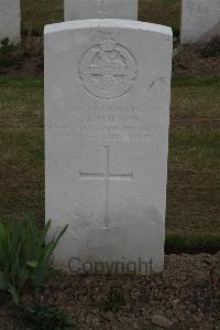 Bedford House Cemetery - Wilson, T A