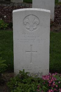 Bedford House Cemetery - Wright, Albert