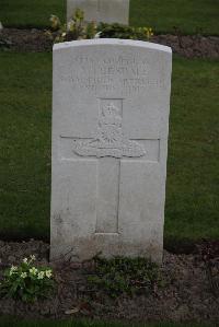 Bedford House Cemetery - Wilson, A