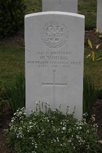 Bedford House Cemetery - Young, W