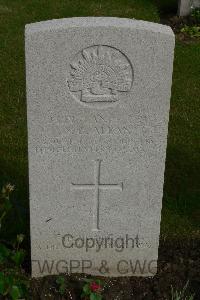 Birr Cross Roads Cemetery - Allan, Stanley Charles