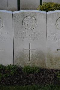 Brandhoek Military Cemetery - Curzon, Arthur William Harry