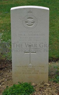 Rennes Eastern Communal Cemetery - ANDERSON, STEWART McKENZIE