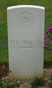 Rennes Eastern Communal Cemetery - ATHERTON, JOSEPH CUTHBERT
