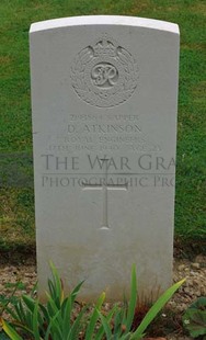 Rennes Eastern Communal Cemetery - ATKINSON, DONALD