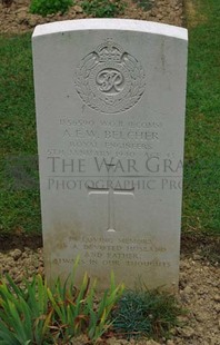 Rennes Eastern Communal Cemetery - BELCHER, ALFRED EDWARD WILLIAM