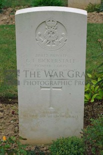 Rennes Eastern Communal Cemetery - BICKERSTAFF, GEORGE THOMPSON