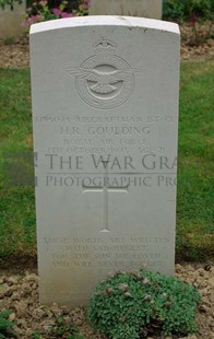 Rennes Eastern Communal Cemetery - GOULDING, HARRY RONALD