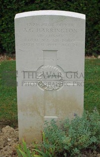 Rennes Eastern Communal Cemetery - HARRINGTON, ALLAN GEORGE