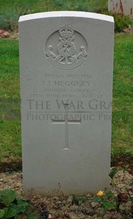 Rennes Eastern Communal Cemetery - HEGGETY, JOHN JAMES