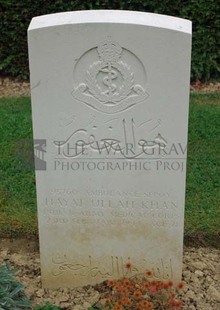Rennes Eastern Communal Cemetery - HAYAT ULLAH KHAN, 