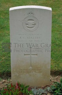 Rennes Eastern Communal Cemetery - MALTBY, EDWARD VERNON