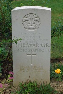 Rennes Eastern Communal Cemetery - MAYER, WILLIAM ARTHUR