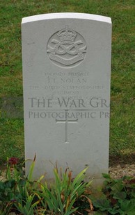 Rennes Eastern Communal Cemetery - NOLAN, JOHN THOMAS