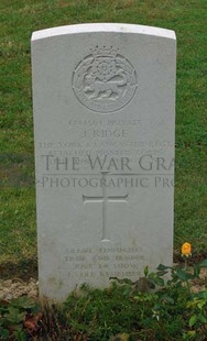 Rennes Eastern Communal Cemetery - RIDGE, JAMES (JIM)