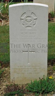 Rennes Eastern Communal Cemetery - ROY, WILLIAM WALLACE