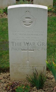 Rennes Eastern Communal Cemetery - WORDSWORTH, SIDNEY GEORGE